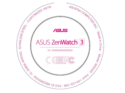 ASUS ZenWatch 3がFCCに登場　ZenWatch初の円形スマートウォッチになる？